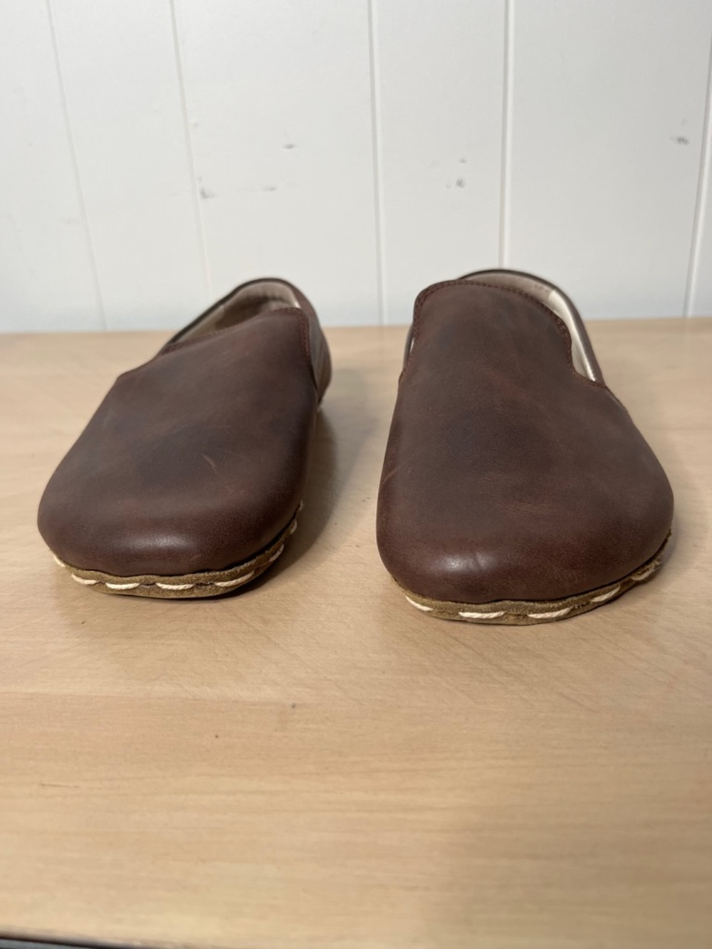 Earthing Harmony Grounding & Earthing Barefoot Slip-On Shoes Brown Leather EU 37 - Picture 3 of 6